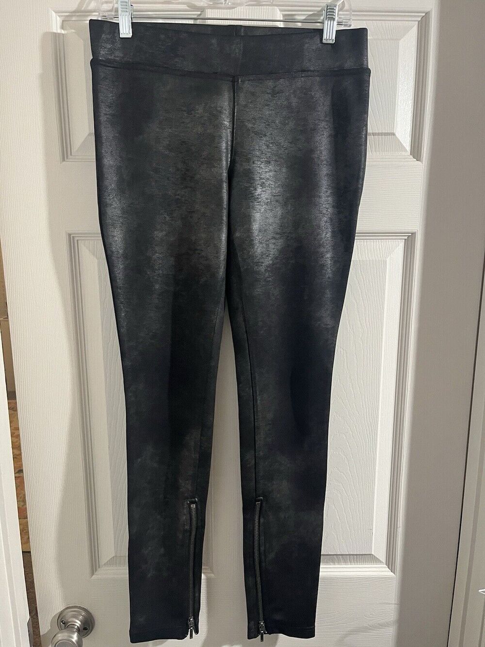 Free People Womens Size S Black Ankle Zipper Mosshart Leggings